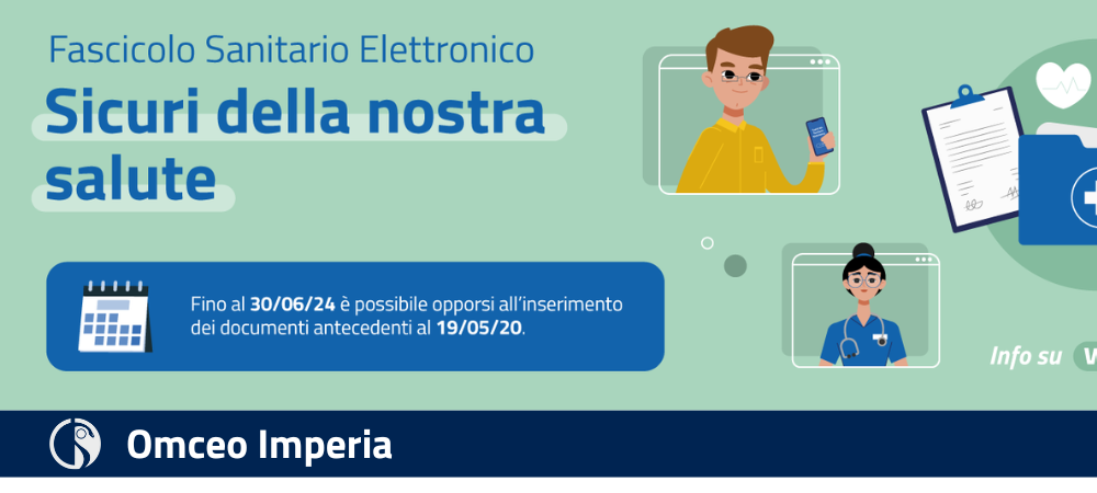 Clicca per accedere all'articolo Fascicolo Sanitario Elettronico